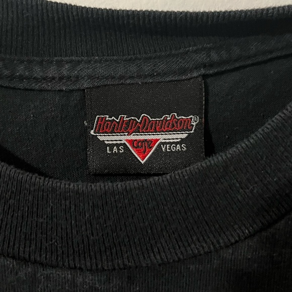 Vintage Las Vegas Harley Davidson Long Sleeve - Picture 2 of 4